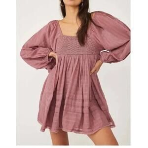 Free People Ari Mini Dress pink S